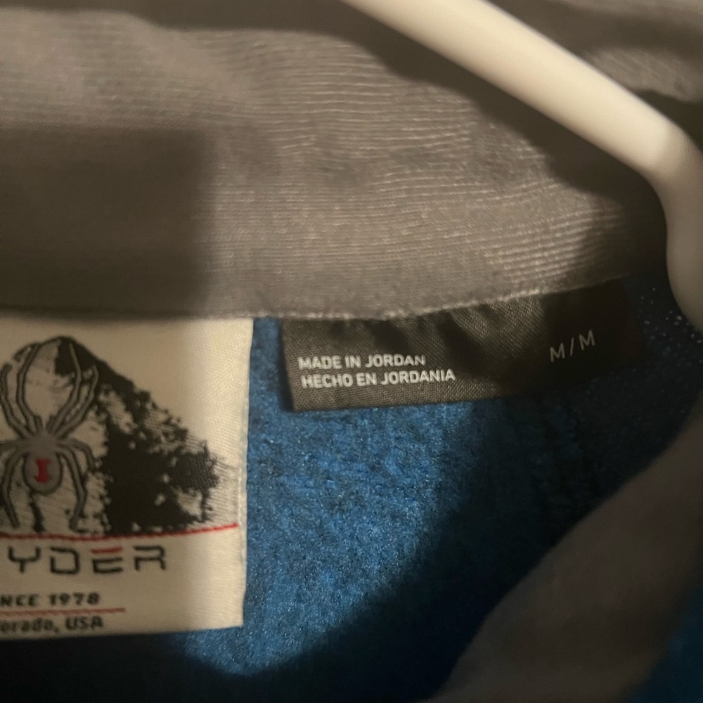 Spyder Blue and Navy Lightweight Jacket - Picture 4 of 5